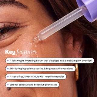 Good Night Face Tanning Serum Tanning Luna Bronze